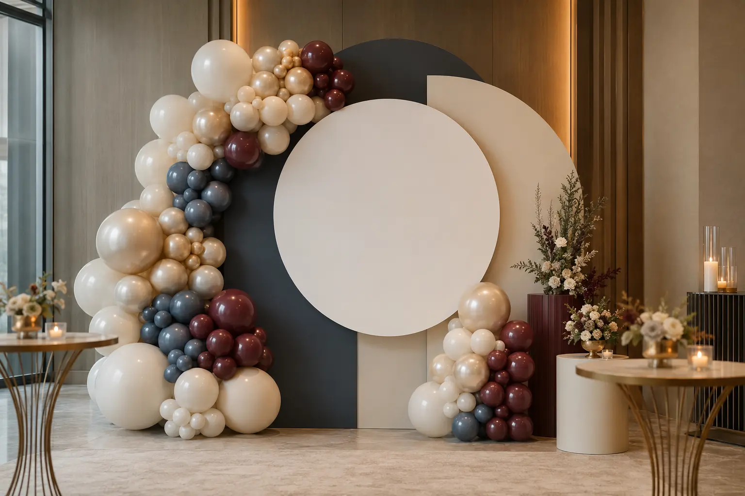 Temporary inspiration image of modern corporate event décor